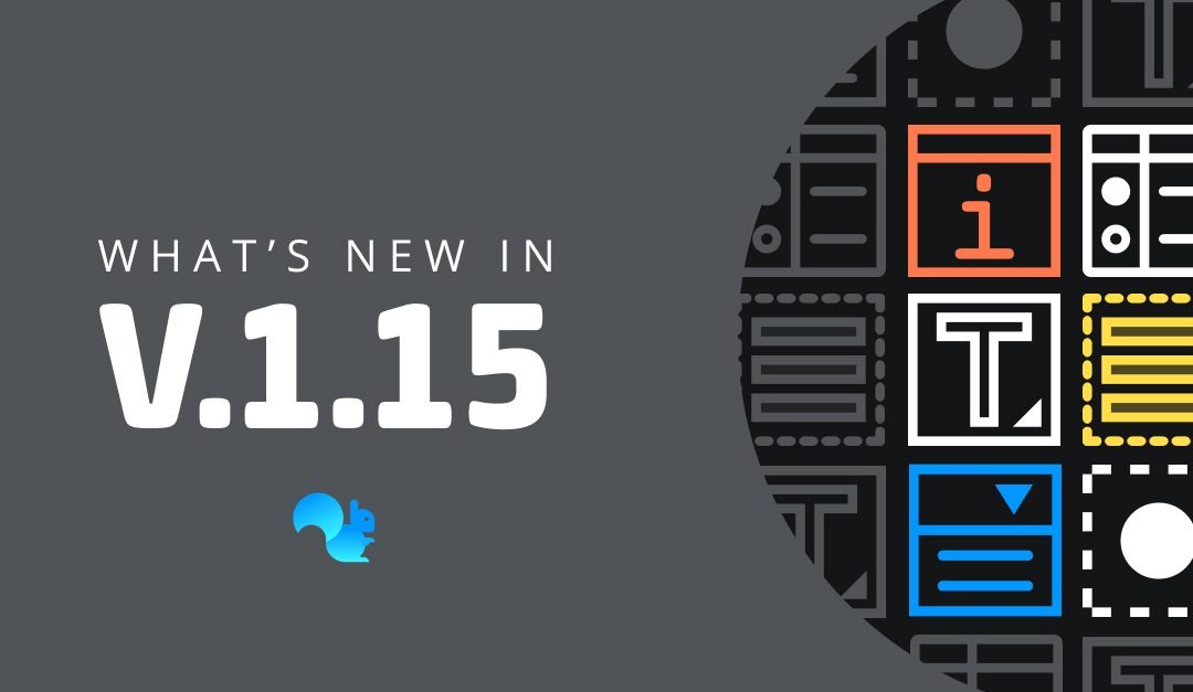 What’s new in Squirrel365 v1.15