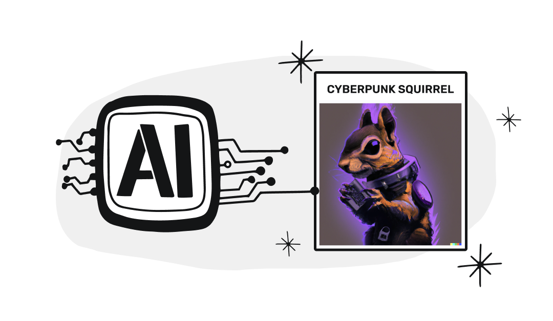 AI generated images in Squirrel