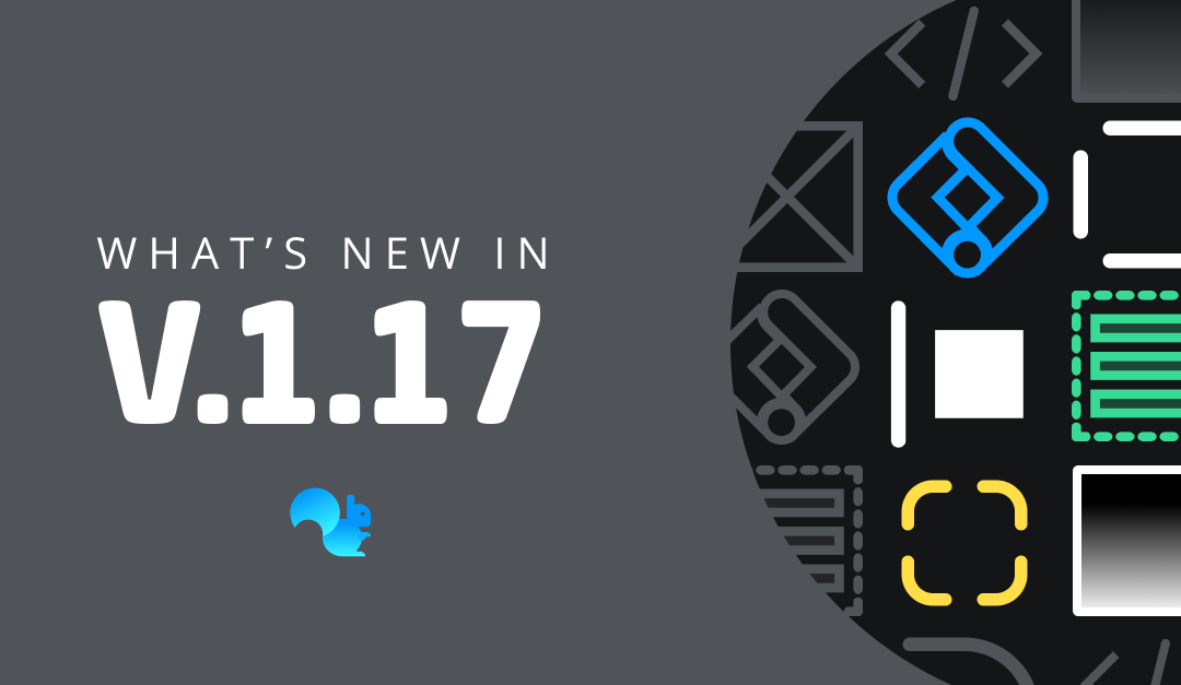 What’s new in Squirrel365 v1.17