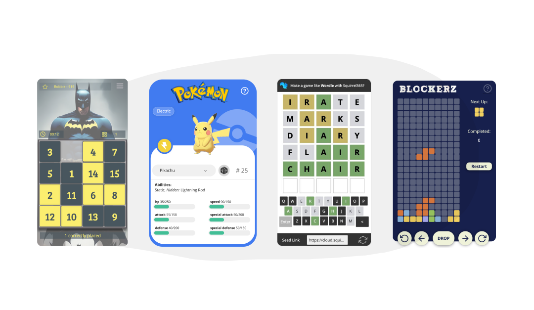 No-code Games Gallery