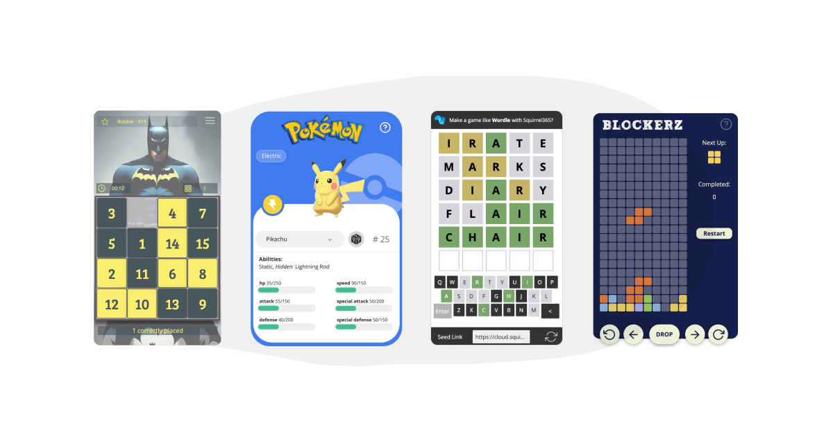 blog - no-code games
