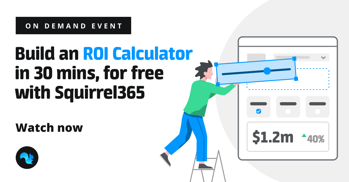 Build an ROI calculator in 30 mins
